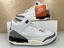 Nike Air Jordan 3 Retro Mid White Cement Reimagined DN3707-100 Mens 4 Womens 5.5