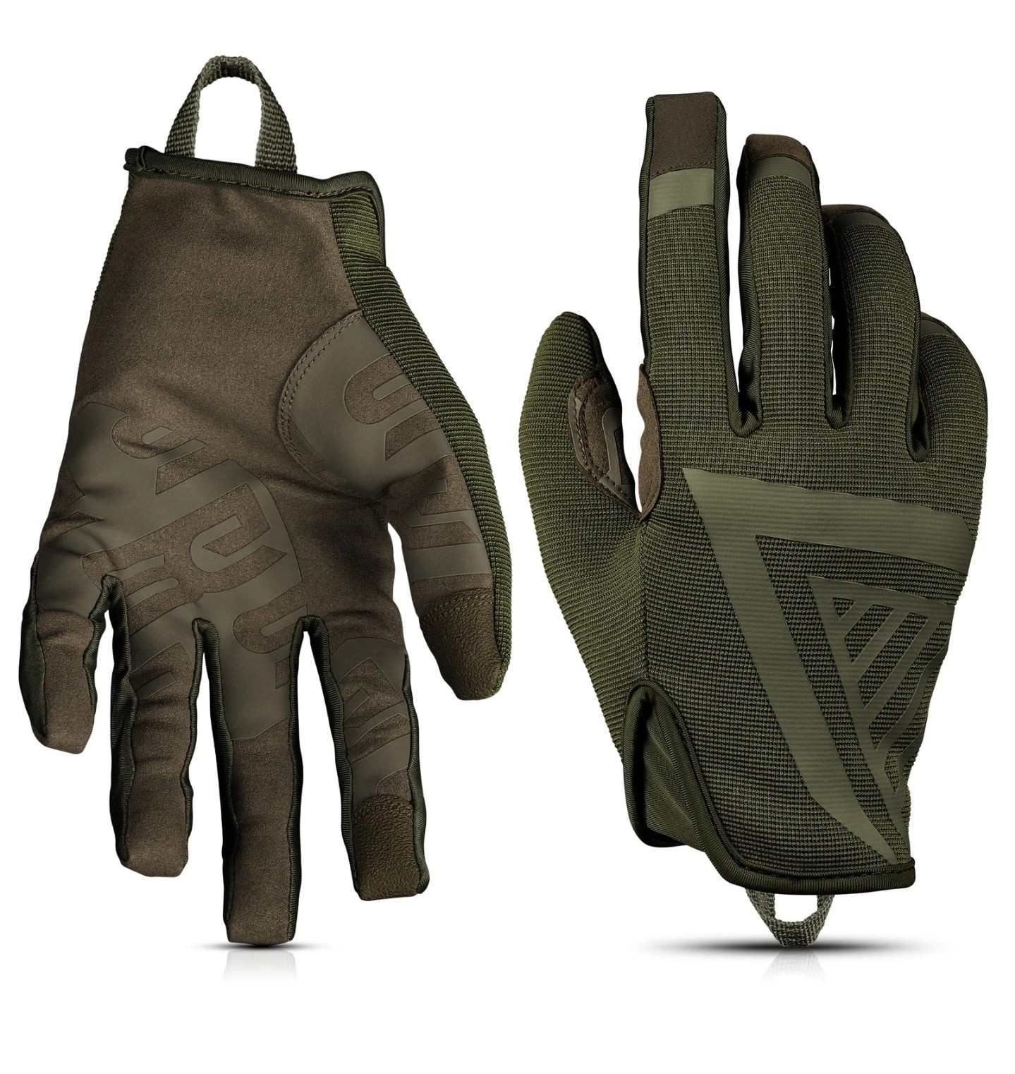 The impulse full finger tactical shooting gloves military gear size large