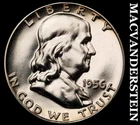 1956 Franklin Half Dollar- Silver Choice Gem Proof Luster No Reserve #i9631
