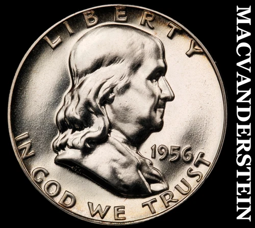1956 Franklin Half Dollar- Silver Choice Gem Proof Luster No Reserve #i9631