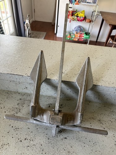 18# Vintage Navy Boat Anchor, WC Brand 