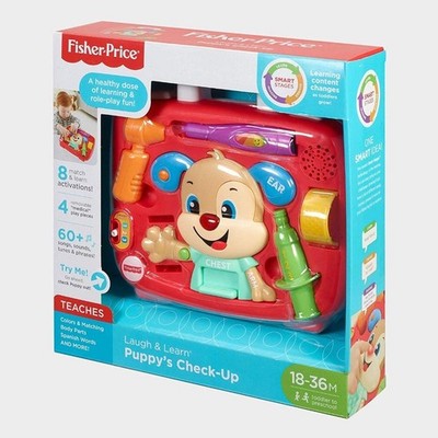 Fisher Price Laugh & Learn Welpenarzt Rollenspiel Check Up Kit Spielzeug