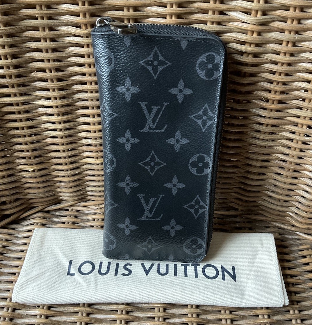 Louis Vuitton Monogram Eclipse Vertical Zippy Wal… - image 1