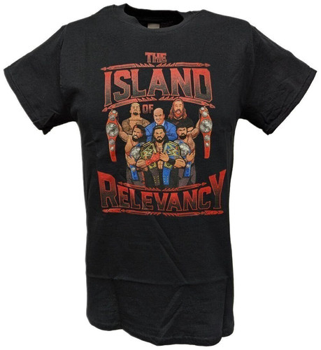 T-Shirt Bloodline Roman Reigns Paul Heyman Island of Relevancy - Bild 1 von 4