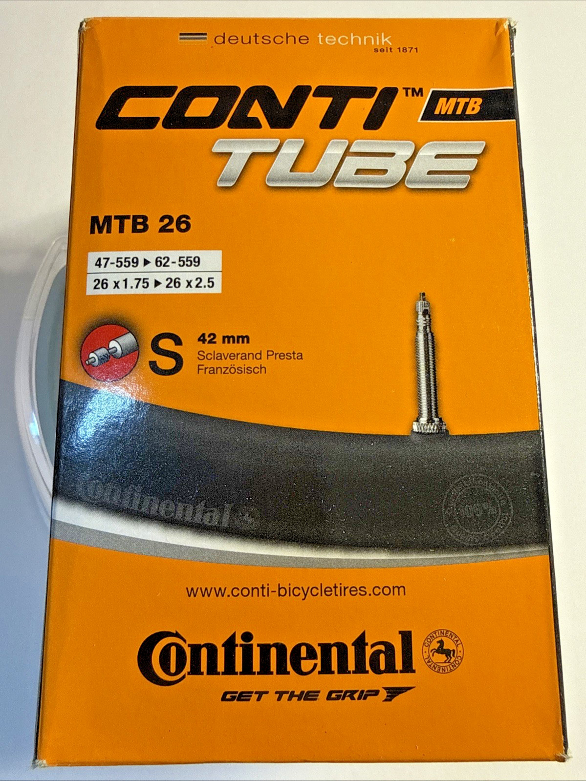 Tube 26x1.75-2.5 26 X 1.75 1.95 2.0 2.1 2.3