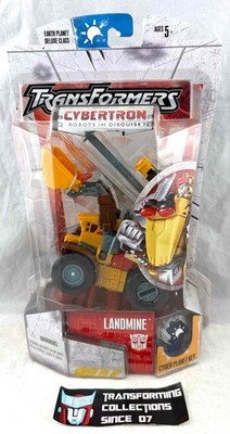 Transformers Cybertron RID Deluxe Class Landmine MOSC