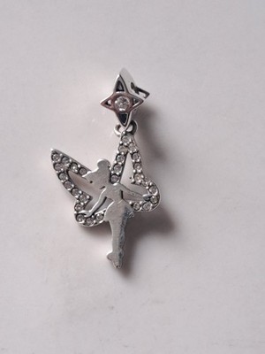 Chamilia Sterling Silber 925 Tinkerbell CZ Ohrhänger Armband Charm