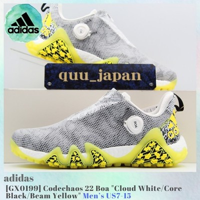 adidas Codechaos 22 Boa White Core Black Beam Yellow GX0199 Men's US7-15 NEW
