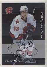 2001-02 ITG Be A Player Signature Series Auto Derek Morris #177 Auto gd1