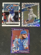 2016 Donruss Optic - Vladimir Guerrero Jr RC + 2021 TP Crisis + Bookend 110/110