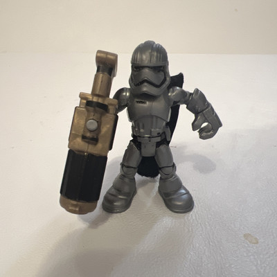 Star Wars Hasbro Galactic Heroes Imaginext Captain Phasma Gray Stormtrooper Toy