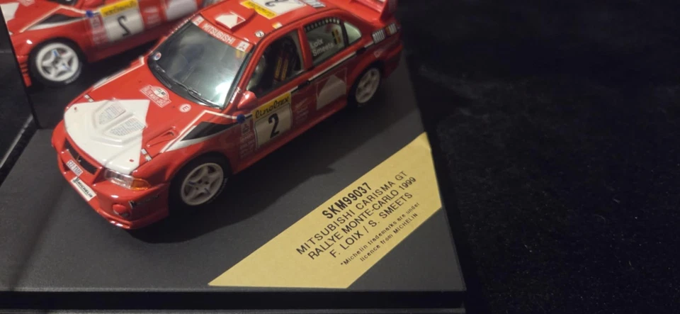 Mitsubishi Carisma GT Rallye Monte Carlo 1999 Loix 1/43 Skid SKM99037 - Immagine 2 di 4
