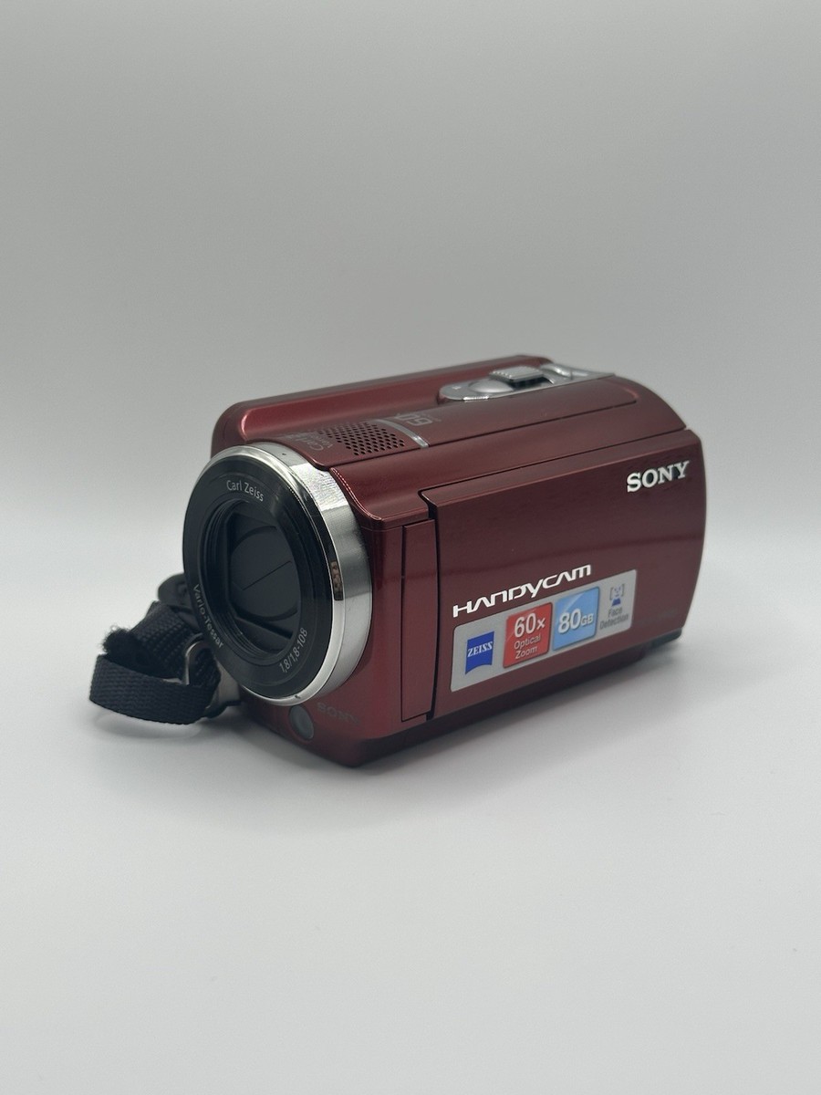 Sony DCR-SR68/R 80 GB Camcorder - Red for sale online | eBay