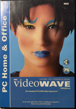 Video Wave Version 4.0 PC Home Office CD ROM Software MGI, VERY GOOD