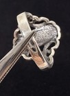 Stunning Vintage Sterling Silver 925 Filigree Blue Lapis Ring Sz 6 — photo 6