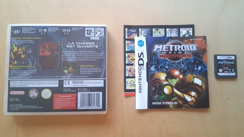 Metroid Prime Hunters Nintendo DS Complet PAL FR New 3DS 2DS XL Lite DSi i, photo 2 sur 4