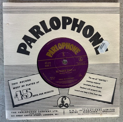 Paul McCartney No Other Baby / Brown Eyed  7 Inch Vinyl Record UK Pressing NEW