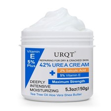 42 Urea Cream for Dry Cracked Skin - Moisturizer with Salicylic Acid Aloe