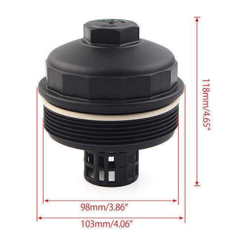 For Land Rover Freelander 2 3.2L GAS 2008-2012 Oil Filter Housing Top Cover Cap - Picture 10 of 10