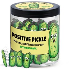 DEARMINE 60 Positive Pickle Cards Jar, Stocking Medium, Ab.