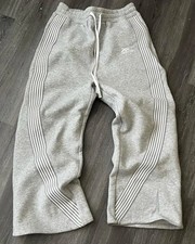 Unisex Baggy Sweatpants Wide Leg Stripe Joggers Y2K Streetwear Casual size XL
