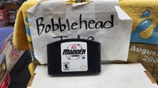 MADDEN NFL 2002 FOOTBALL NINTENDO 64 N64 VIDEO GAME NO BOX OR MANUAL