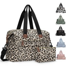 Travel Duffle Bag, Waterproof Weekender Overnight Hospital Bags for Women Men...