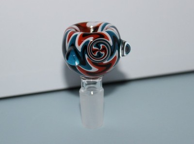 14mm RIPTIDE Slide Bowl Tobacco Glass Slide 14 mm