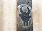 Vintage Sterling Dangle Earrings/Pendants Mexico Artisan Made tribal warrior 17g — photo 3