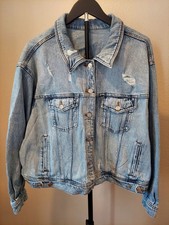 Classic Light Blue Denim Jacket - Women-Brand...