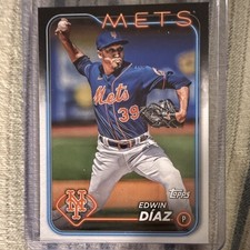 Topps 2024 Series 1 Edwin Díaz #120 New York Mets Base Set Baseball Card