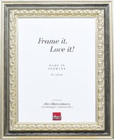Effect Holz-Bilderrahmen Profil 80 Silber 42X59,4 Cm Klarglas