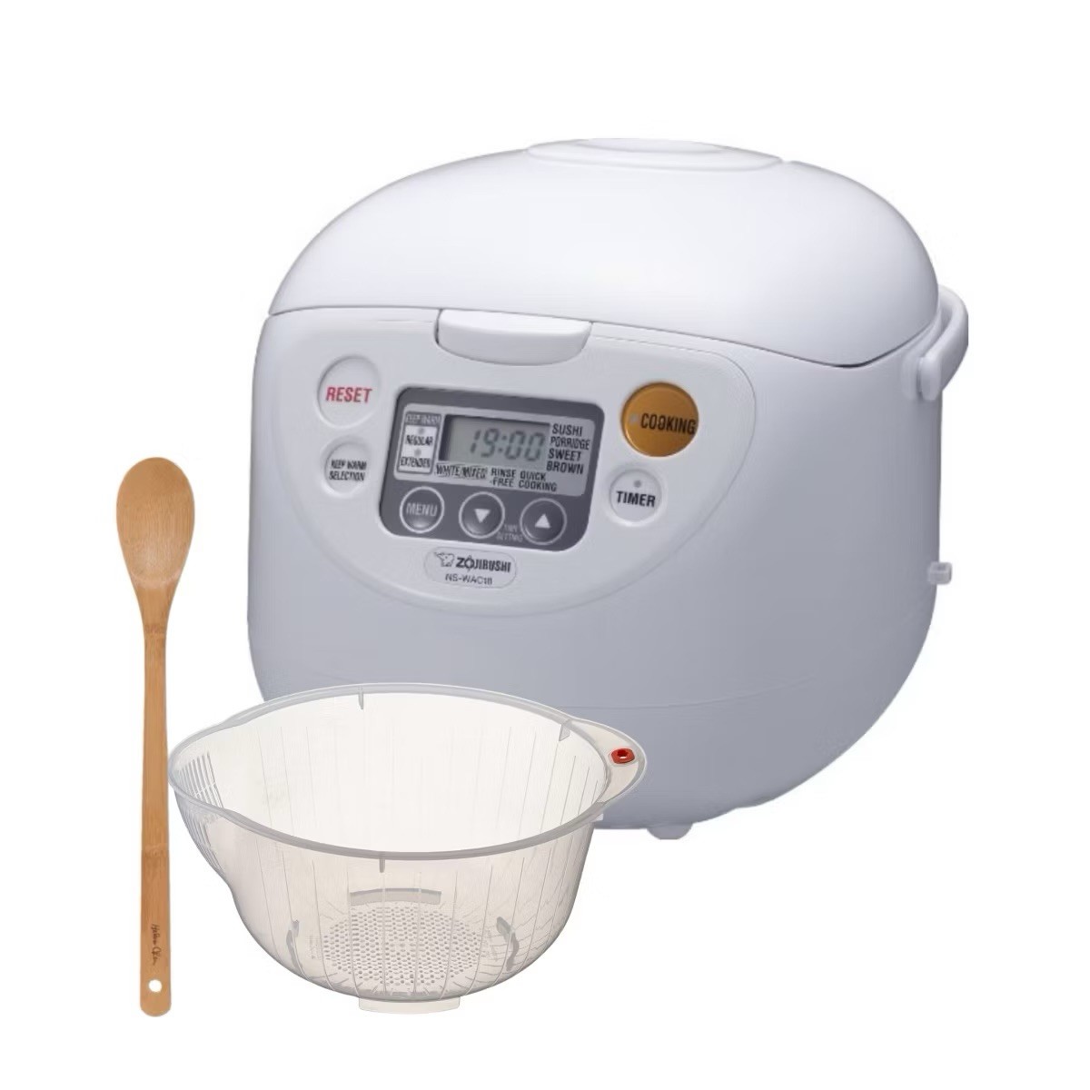 And Warmer (10-cup/ Cool White) With Bowl And Spoon