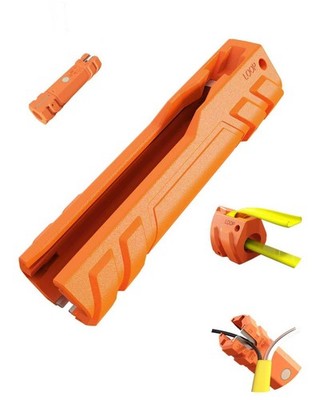 Cable Ripper, Multifunctional Stripping Tool for 12-14 AWG, 12/2 Orange 