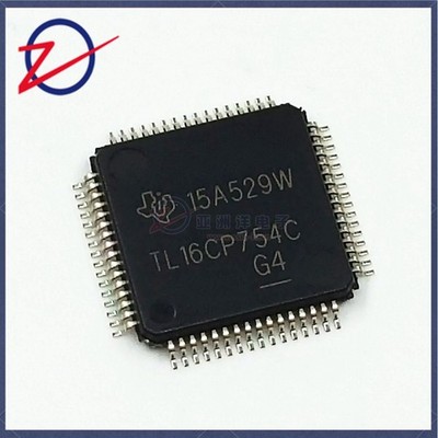 TL16CP754CPMR Universal Asynchronous Receiver TI QFP-64 *gi