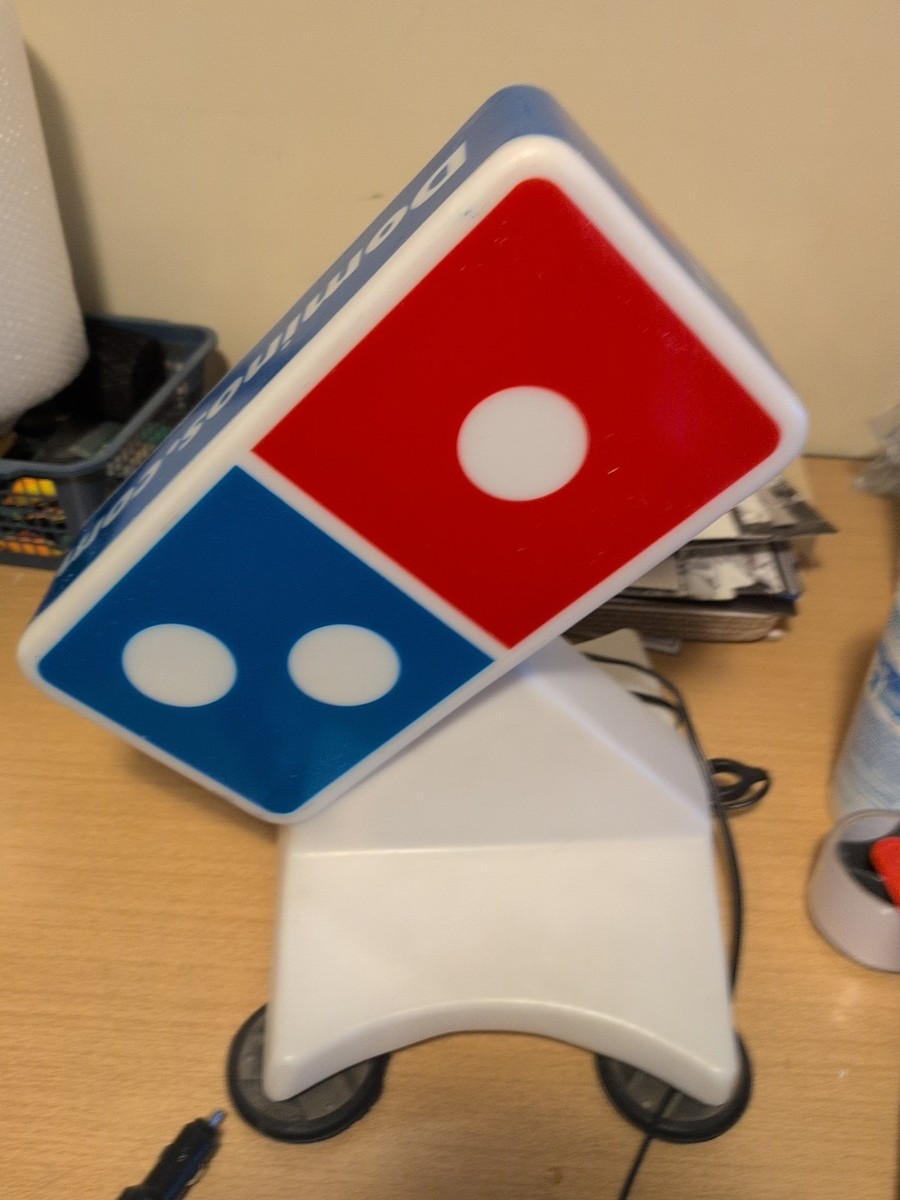 Domino's Light Up Car Top Delivery Sign | eBay