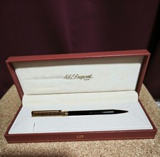 S.T. Dupont Ballpoint Pen Classic Black Gold