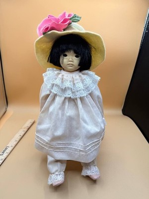 Vintage 1984 Ling Ling Doll By Pauline Inc She's So Beautiful Collectible Asian