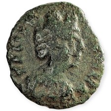 536-554 AD Ostrogothic AE Decanummium Theoderic Ravenna Bronze Coin 12P