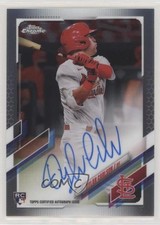 2021 Topps Chrome Rookie Auto Dylan Carlson #RA-DC Auto 10gn