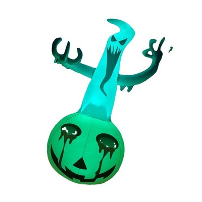 Halloween Aufblasbarer Kürbis LED leuchtet Innendekoration