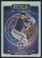 2021 Donruss Optic Mythical Holo #M3 Christian Yelich Milwaukee Brewers 3850