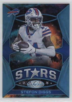 2021 Certified Stars Mirror Teal 31/50 Stefon Diggs #CS-13 3c2