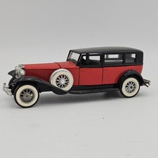 Solido 1:43 Diecadt 1931 Duesenberg Model J - Red/Black - Loose