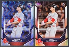 2026 Topps  Collectors Kit Roman Anthony RC Wave Parallel + Base Foil Red Sox