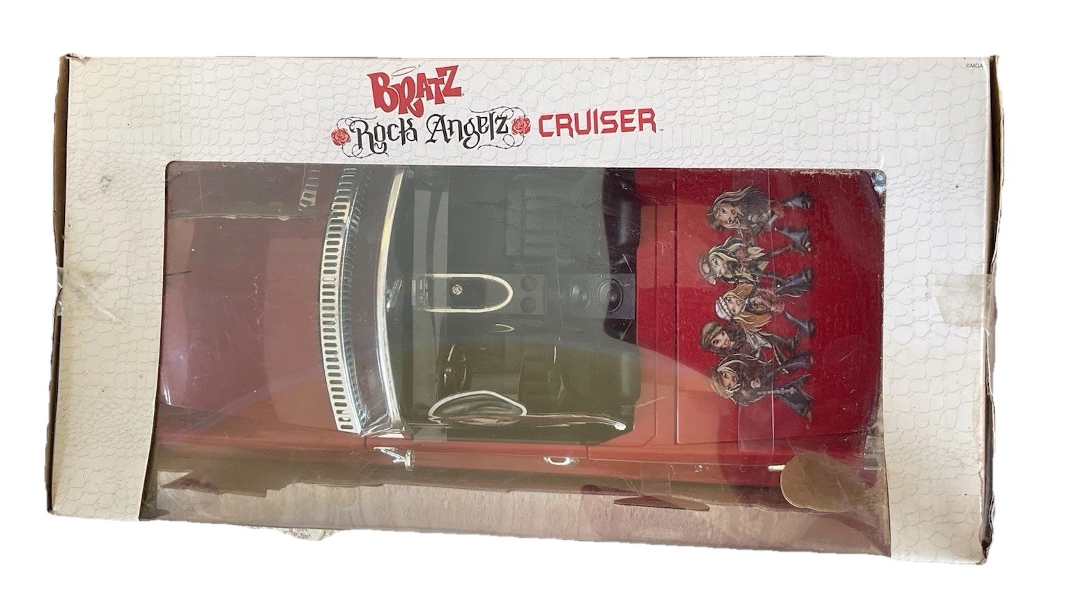 NEW Bratz Rock Angelz Cruiser Doll Car Vehicle Red new in bo