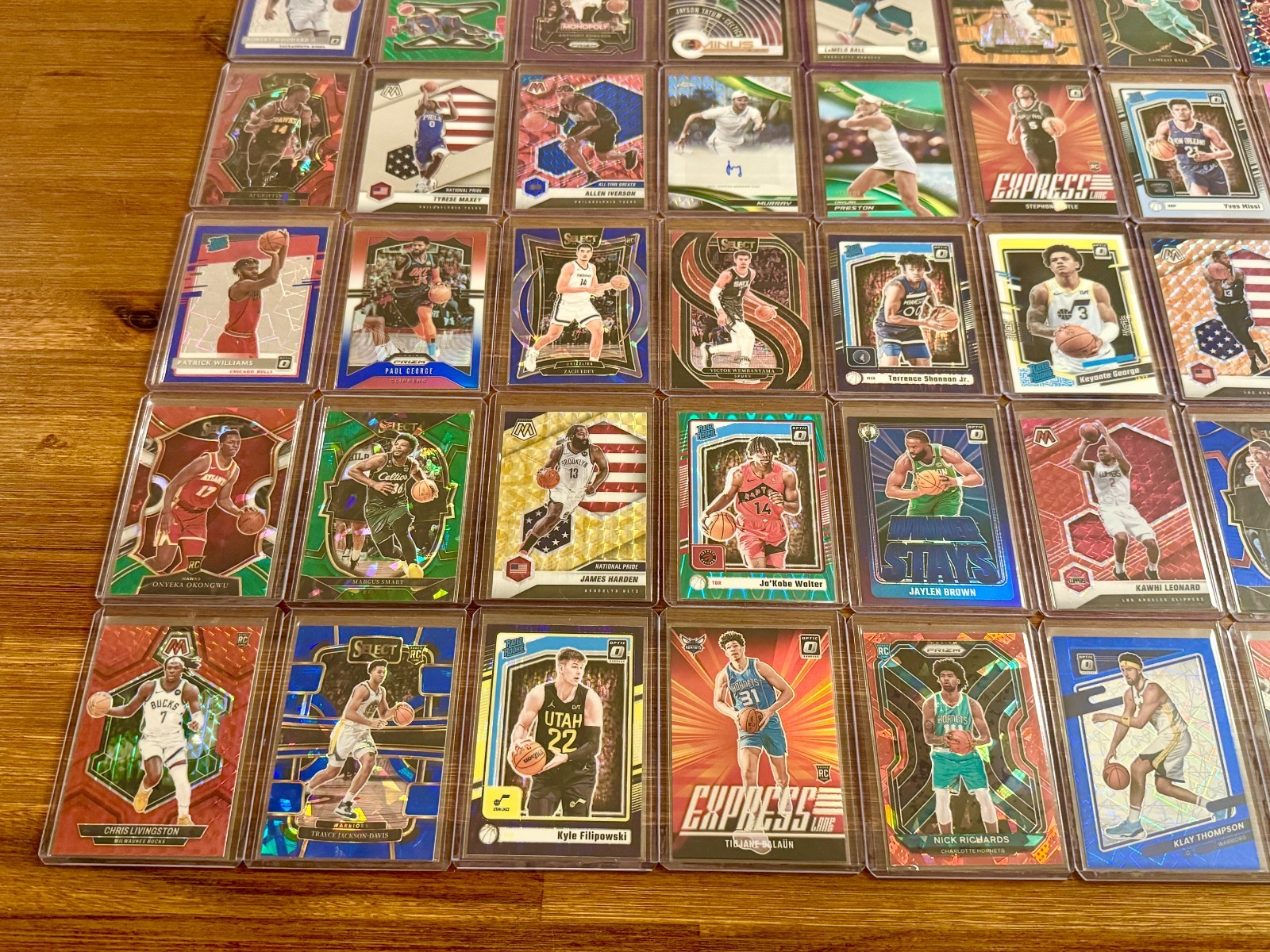 HUGE 200+ Sports Card VALUE LOT Numbered Auto Patch Insert HOF Rookie RC NBA NFL view 4