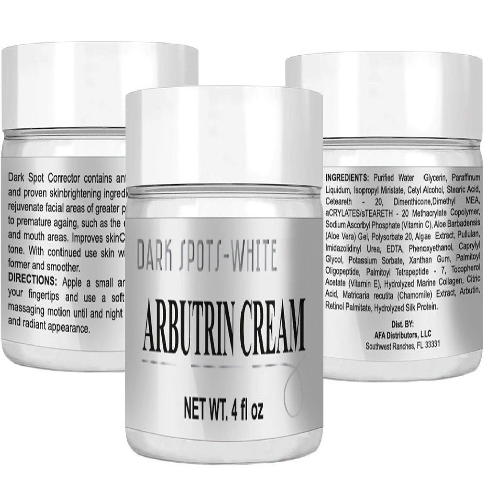 谷胱甘肽脂质体胶囊 + Arbutrin 美白霜 + 视黄醇维生素 C — 第 4/4 张图片