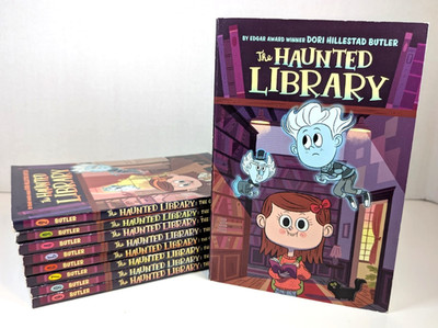 Complete Set The HAUNTED LIBRARY Books Series by Dori Butler vol. 1-9 PB