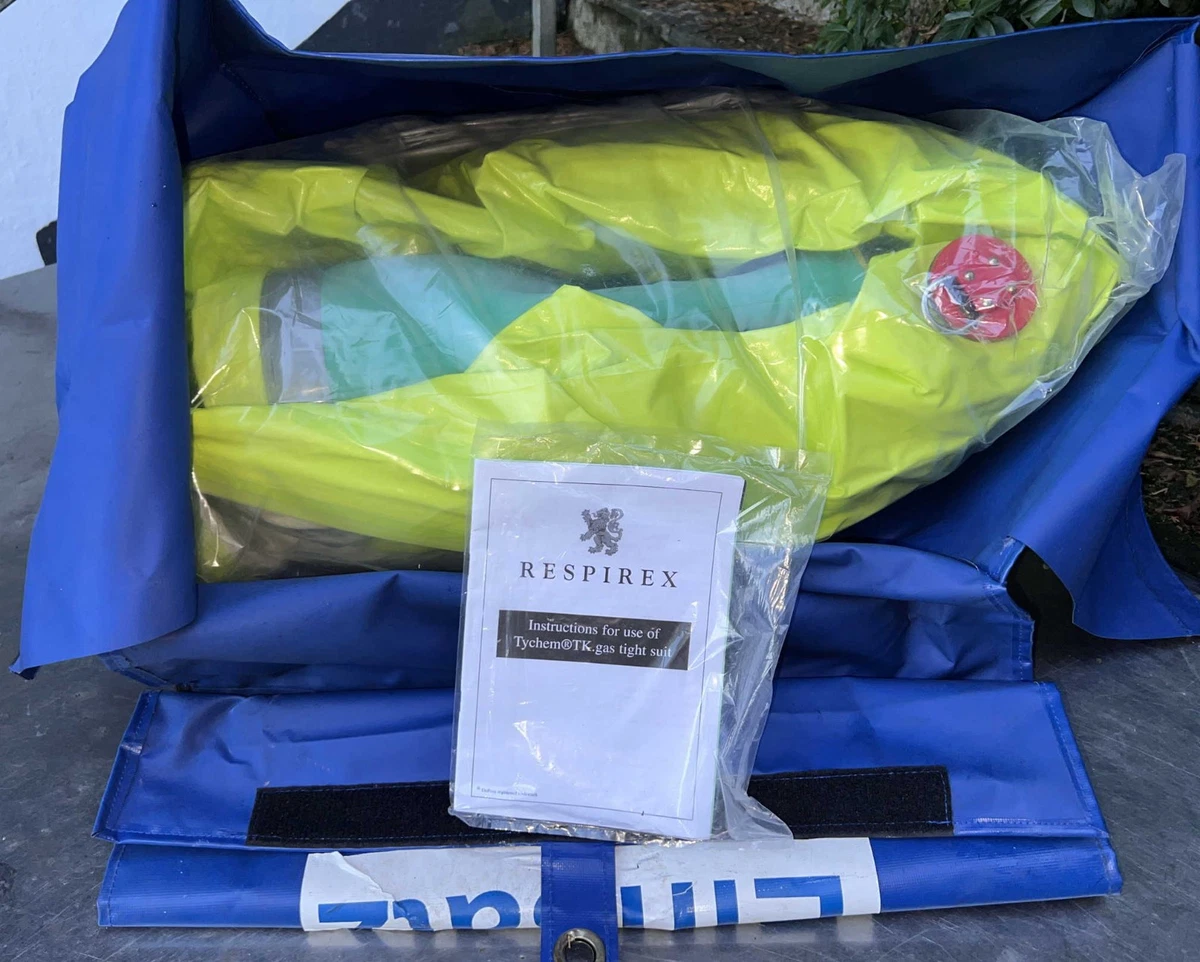 Respirex Tychem TK traje a prueba de gas química traje de protección protección respiratoria Gas Tight Suit